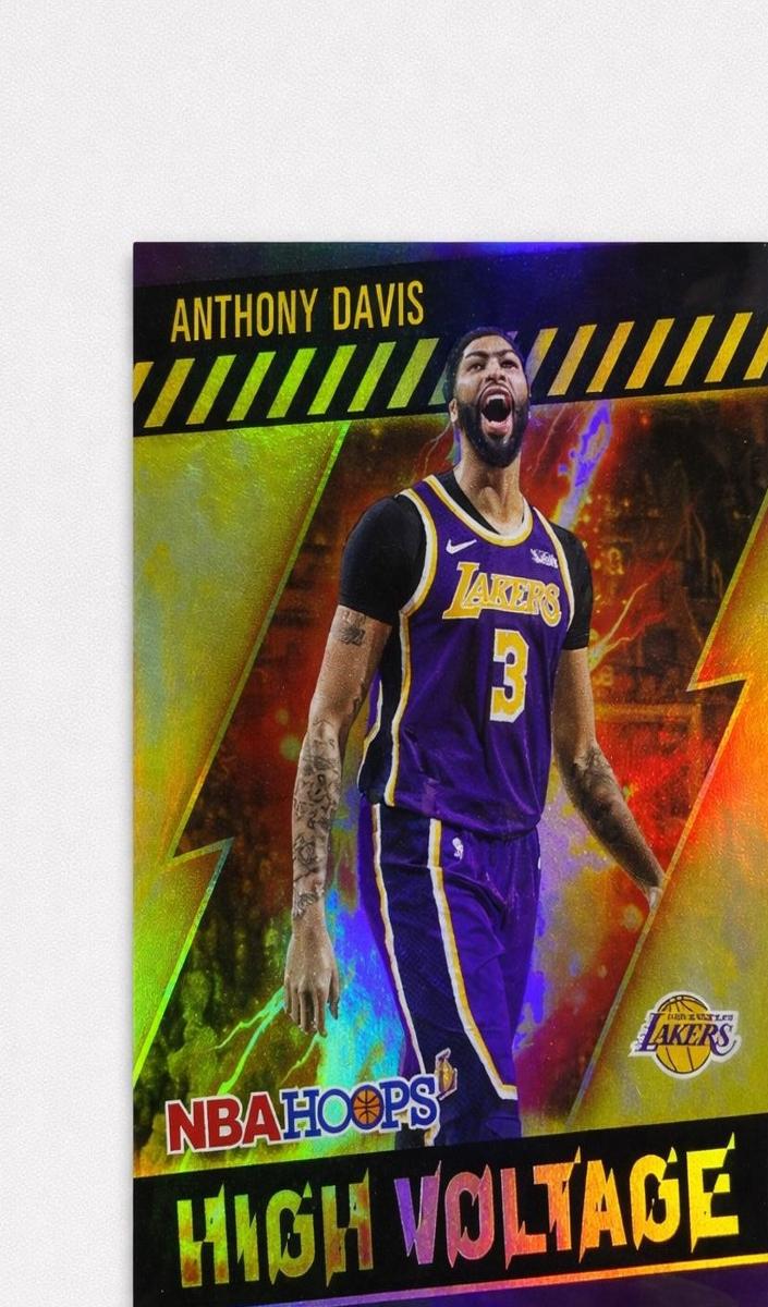 2021 Panini Hoops Anthony Davis #4 card