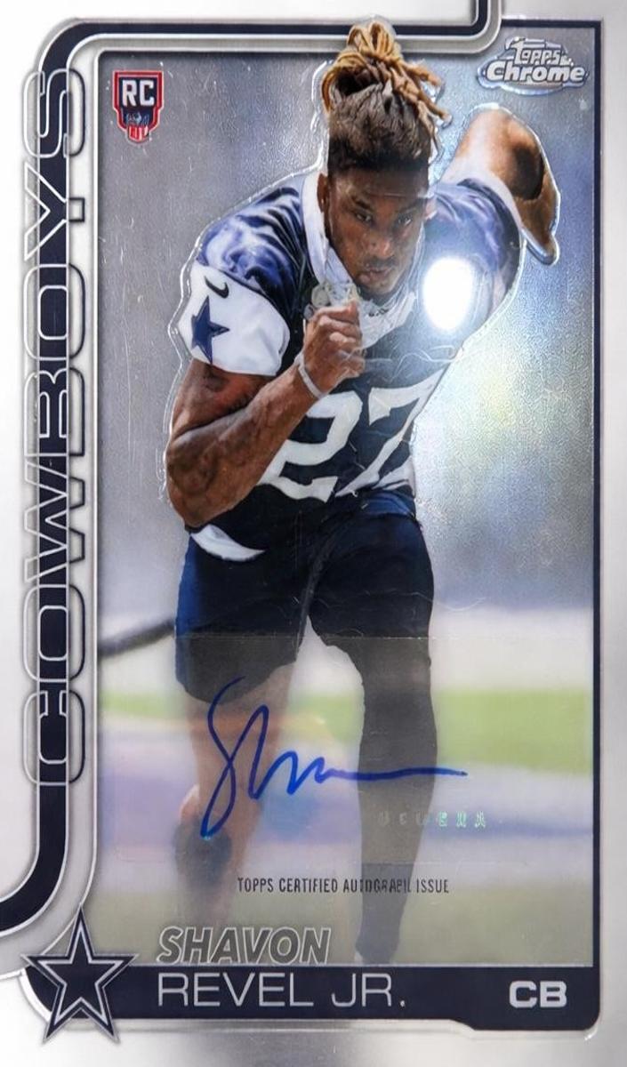 2025 Topps Chrome Shavon Revel Jr. #RA-SR card