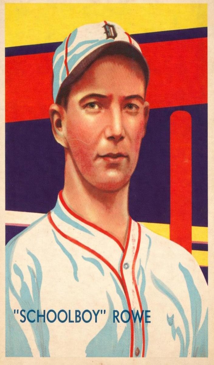 1934 Schoolboy Rowe #33