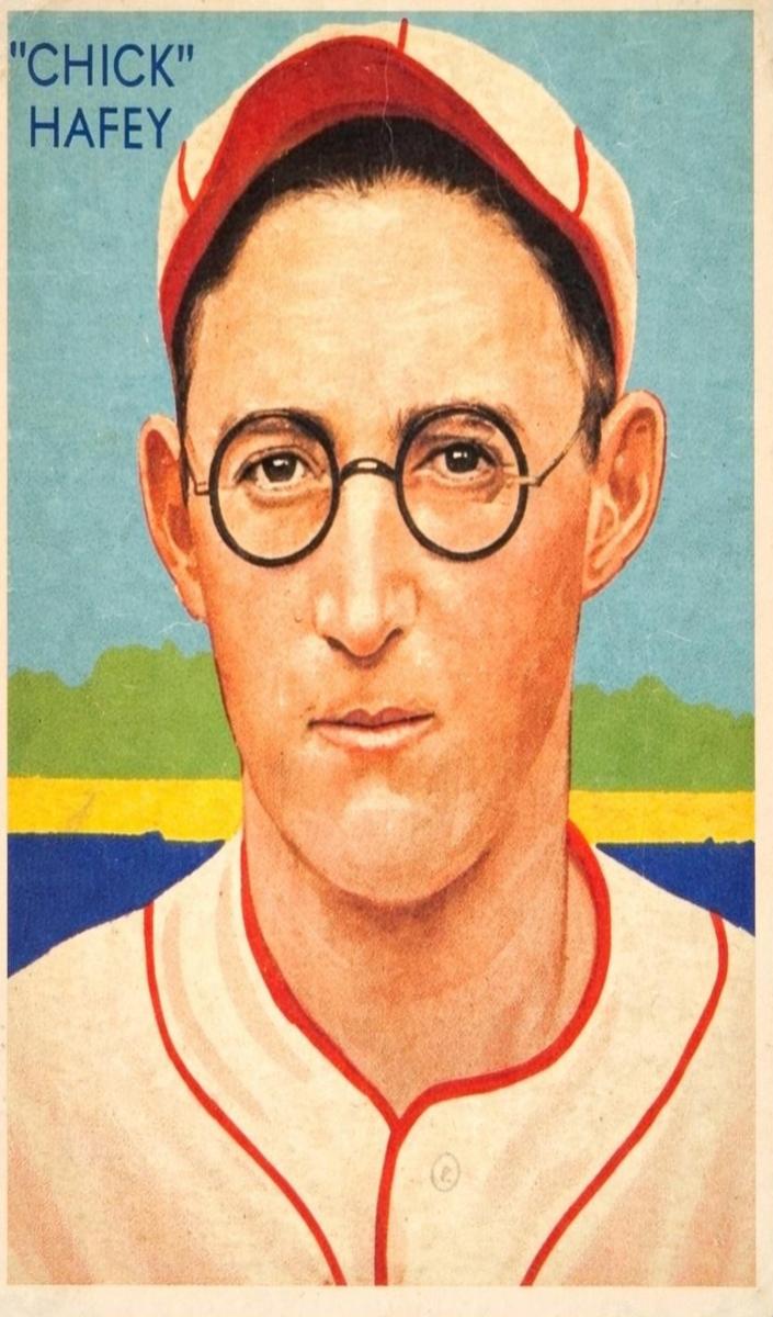 1934 Chick Hafey [1933 Statistics] #18