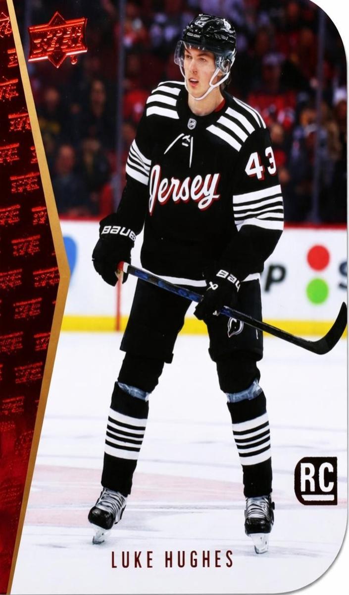 2023 Upper Deck Luke Hughes [Red] #RDT-2 card
