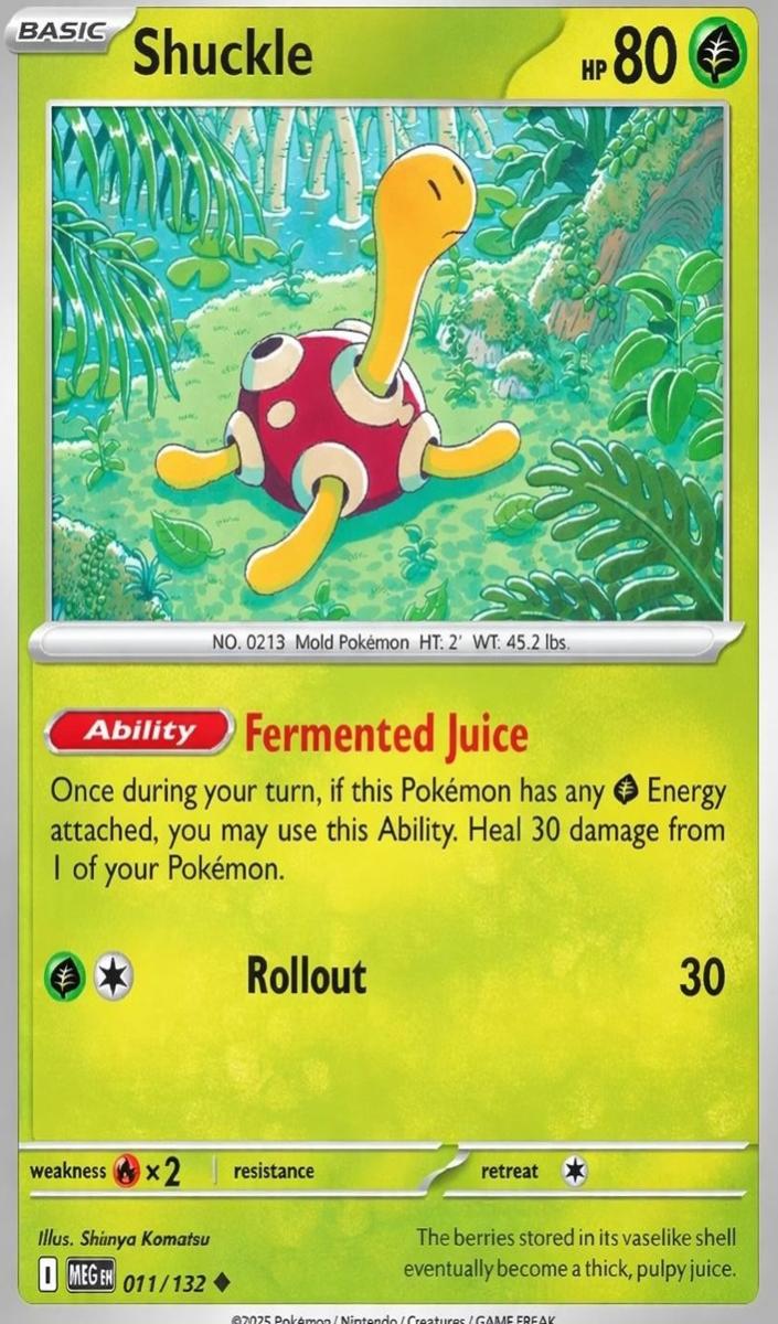 Shuckle 2025 Pokemon Mega Evolution
