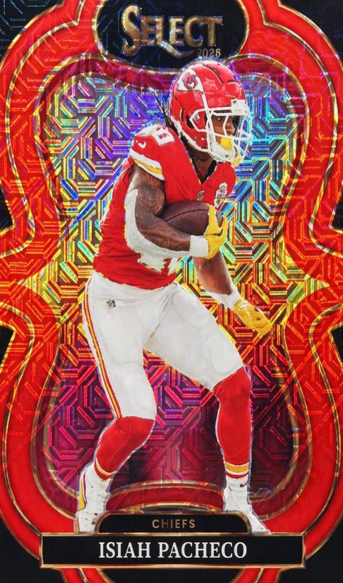 Isiah Pacheco 2025 Select Football card