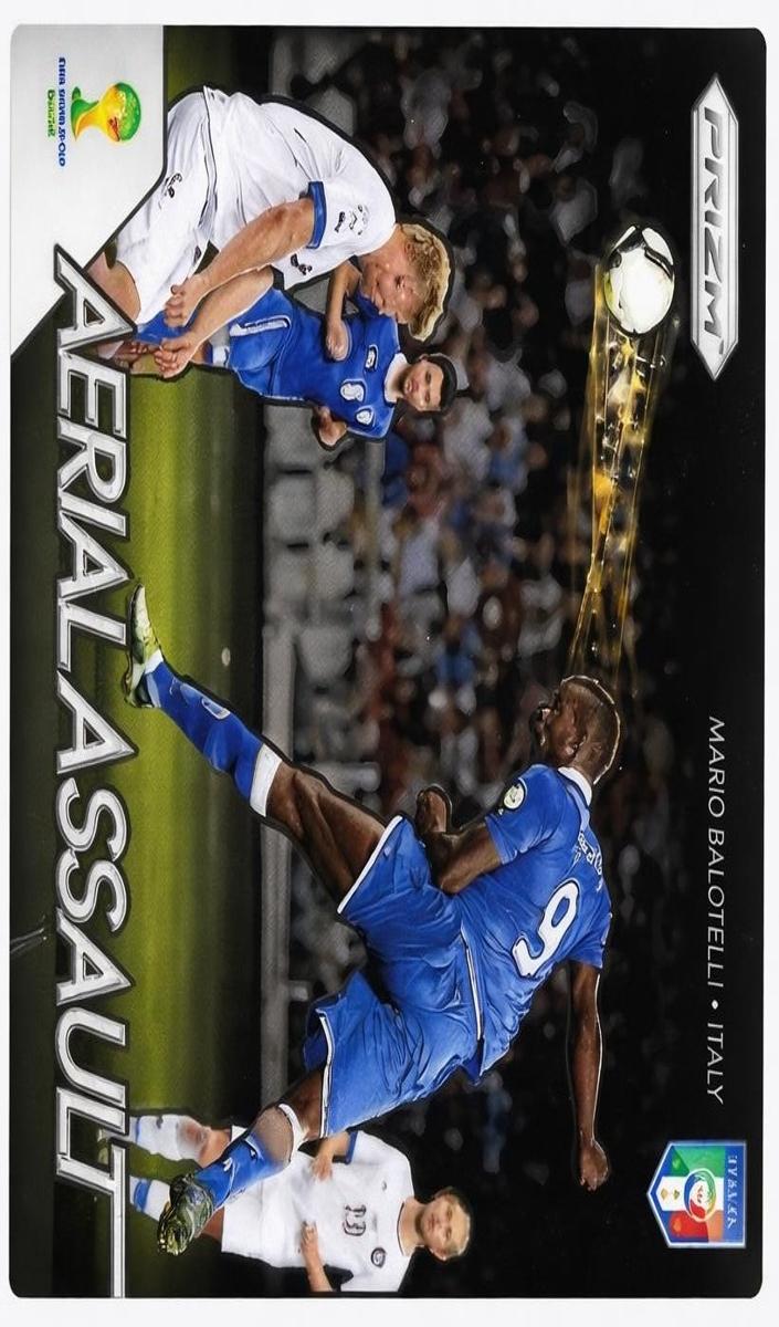2014 Panini Prizm World Cup Mario Balotelli [Gold] #4 card