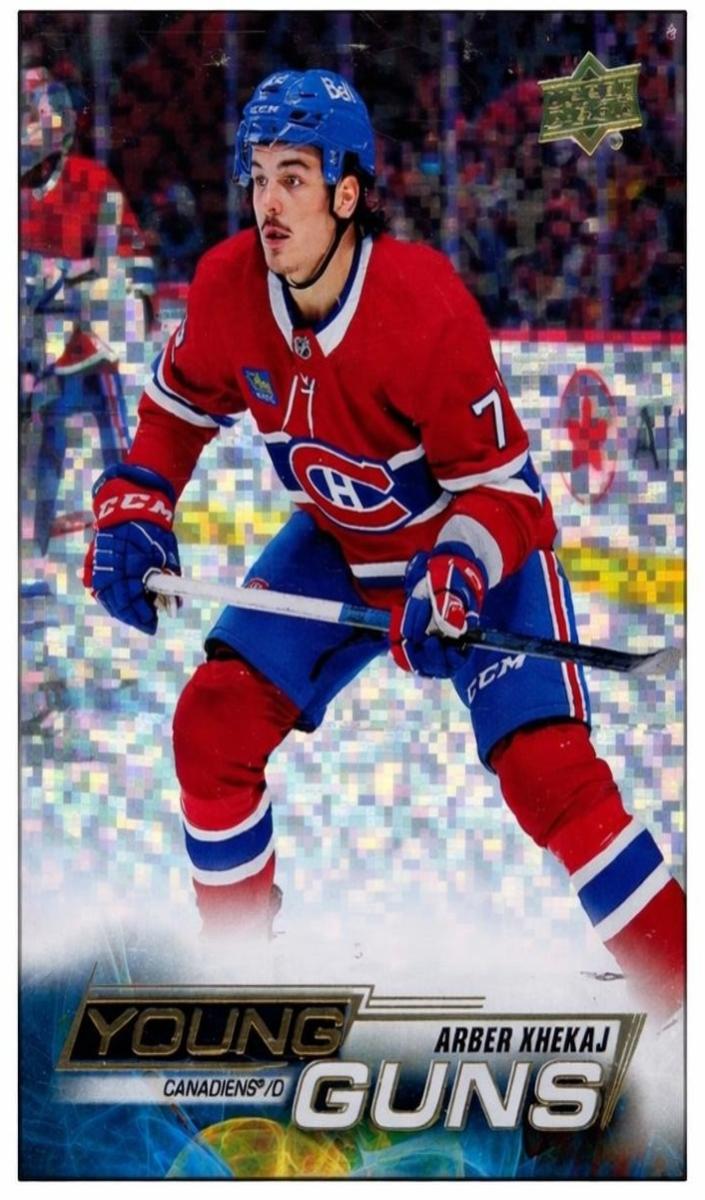 2022 Arber Xhekaj [Speckled Rainbow Foil] #490