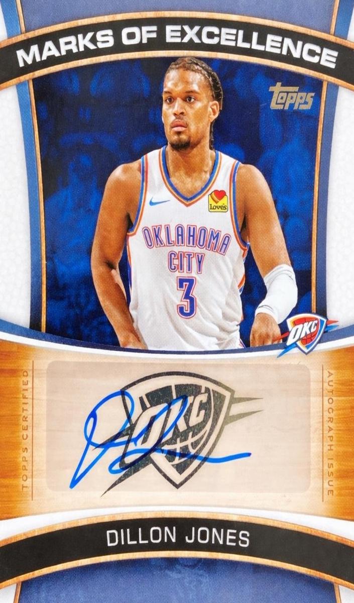 Dillon Jones 2025 Topps Basketball card