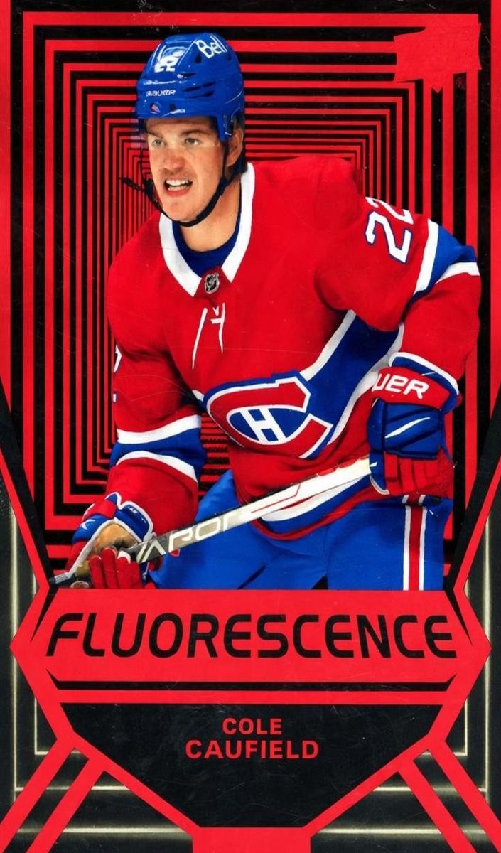2021 Upper Deck Cole Caufield [Red] #FL-50 card