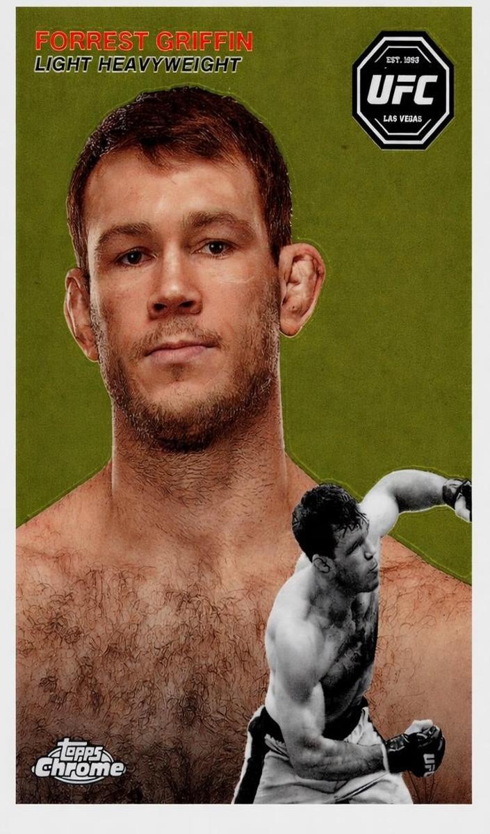 2024 Forrest Griffin [Gold Refractor] #FFT-10