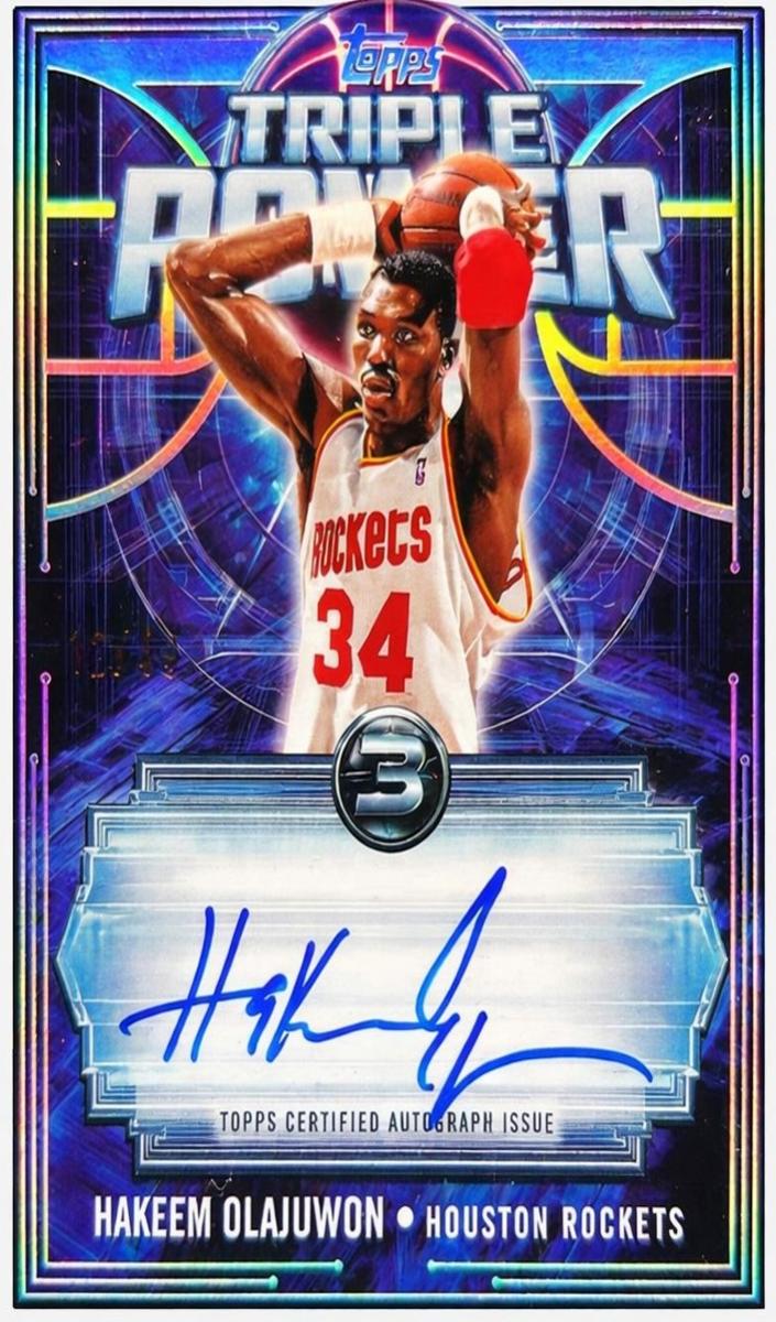2025 Hakeem Olajuwon #TP-HO