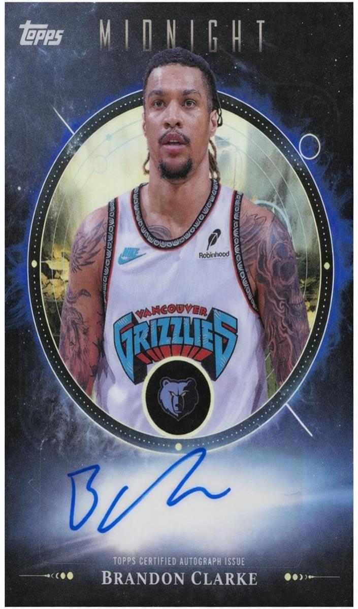2025 Topps Midnight Brandon Clarke #MO-BC card