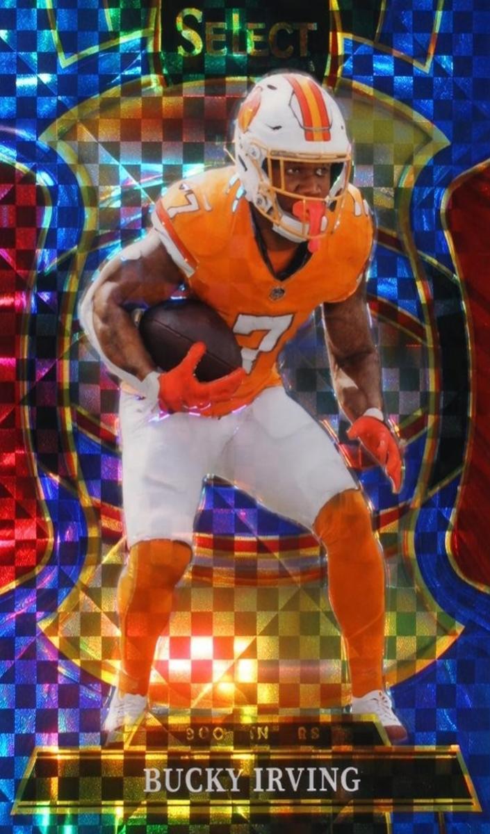 Bucky Irving 2025 Select Football card