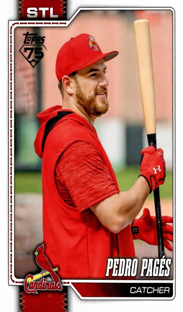 Pedro Pages 2026 Topps Baseball card