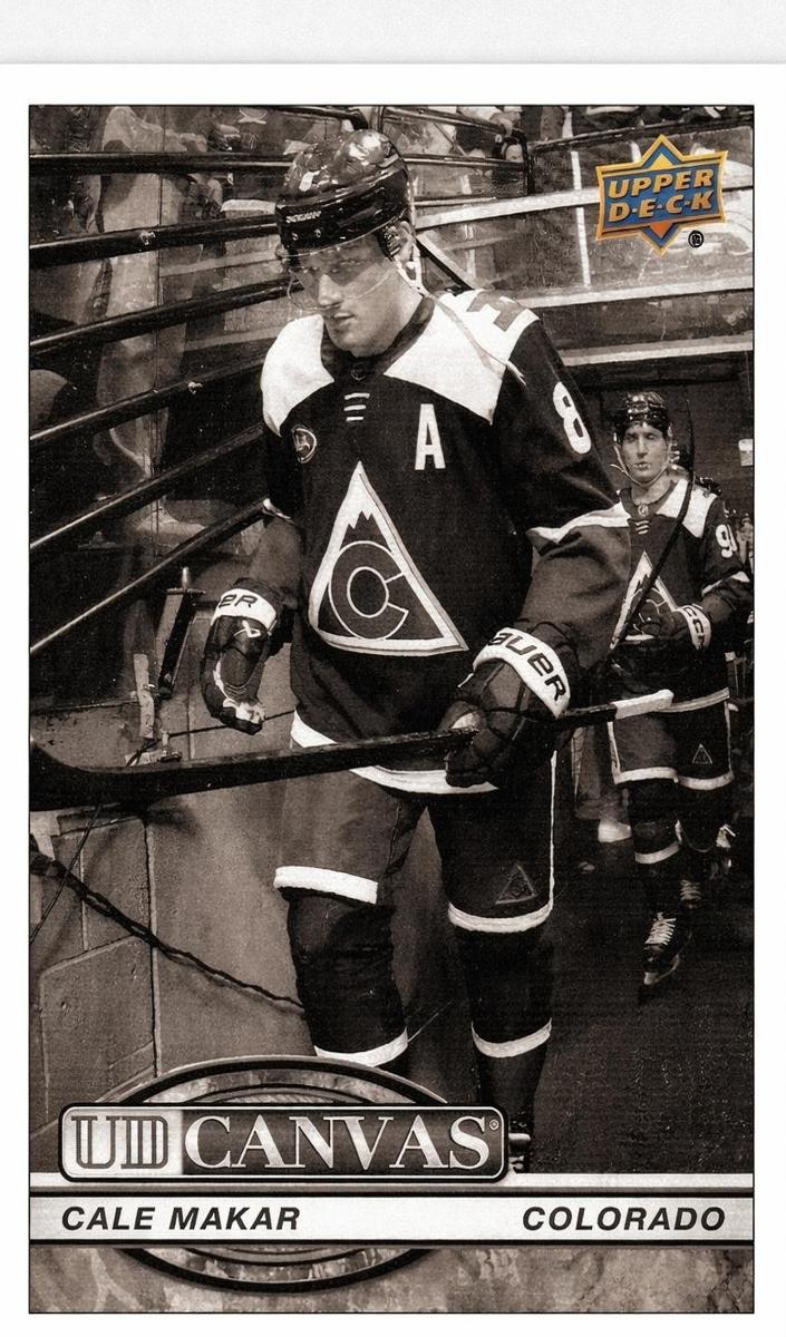 2025 Upper Deck Cale Makar [Black and White] #C-8 card