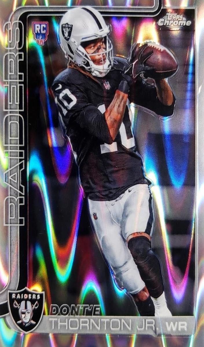Dont'e Thornton Jr. 2025 Topps Chrome Football card