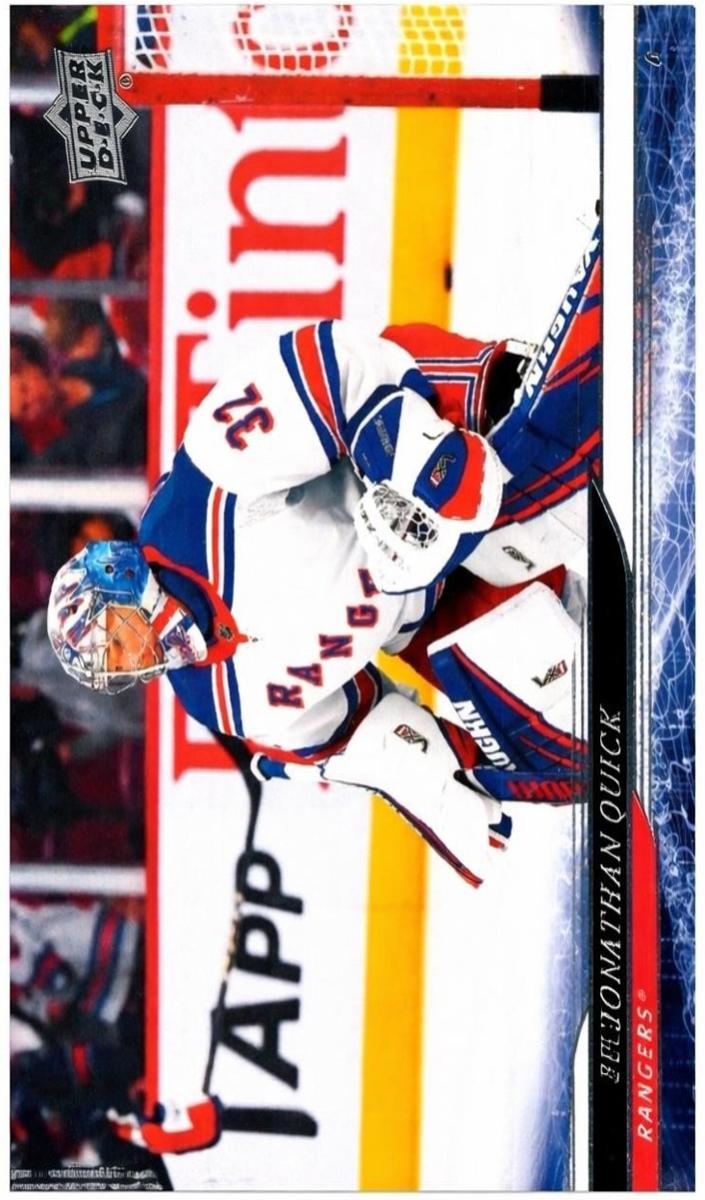 2024 Upper Deck Jonathan Quick #588 card
