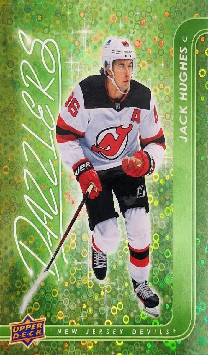 2024 Upper Deck Jack Hughes [Green] #DZ-120 card