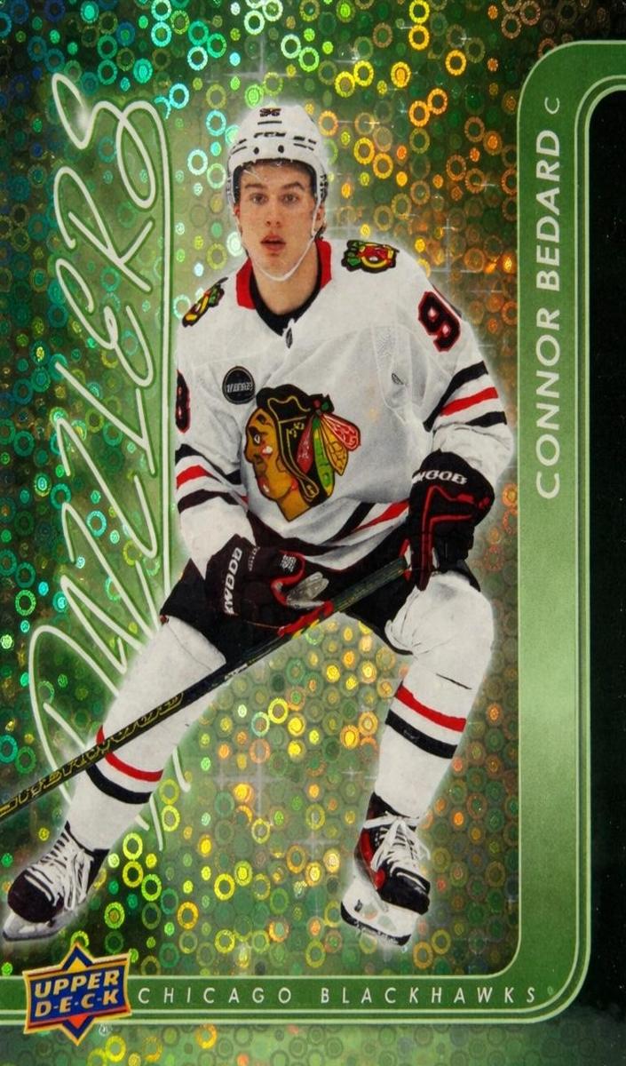 2024 Upper Deck Connor Bedard [Green] #DZ-13 card