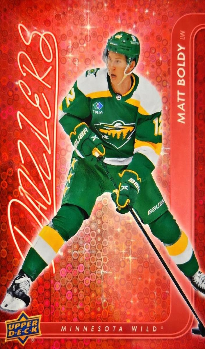 2024 Upper Deck Matt Boldy [Red] #DZ-100 card