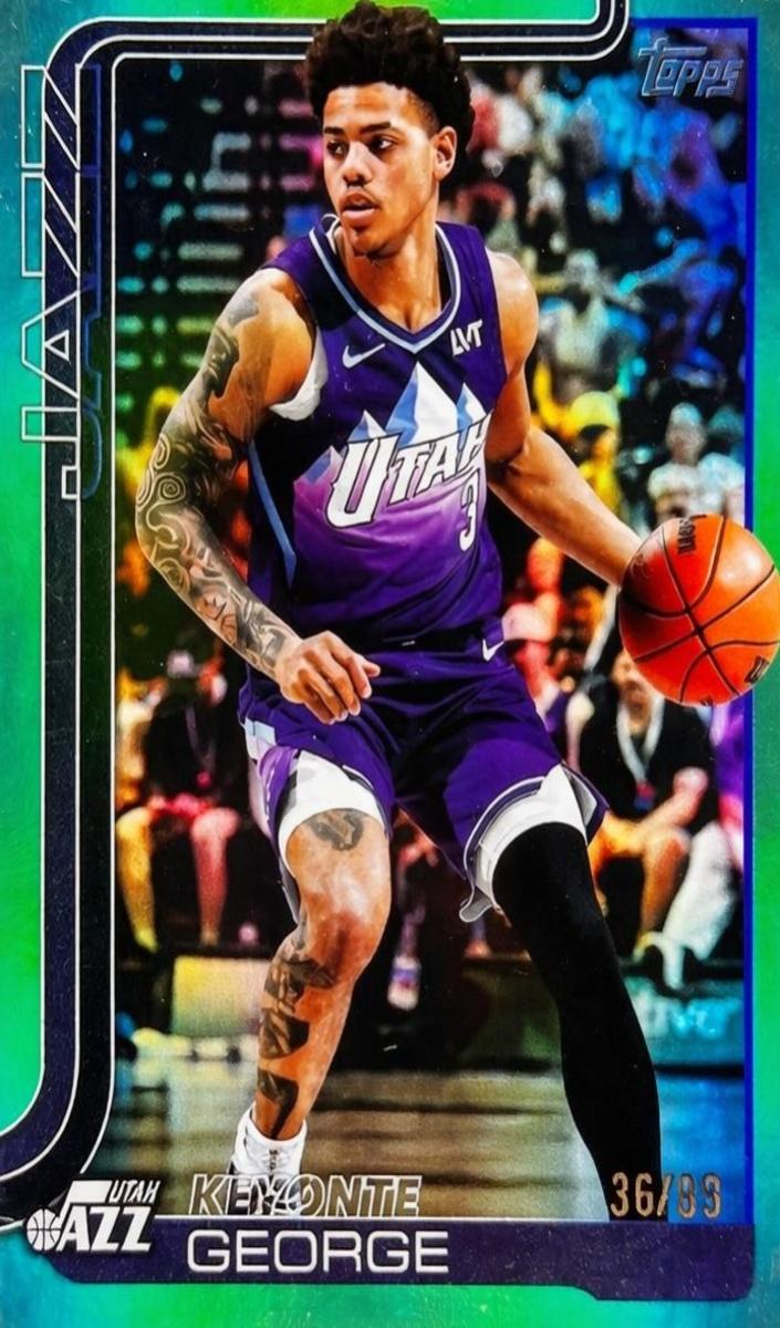 Keyonte George 2025 Topps Basketball card