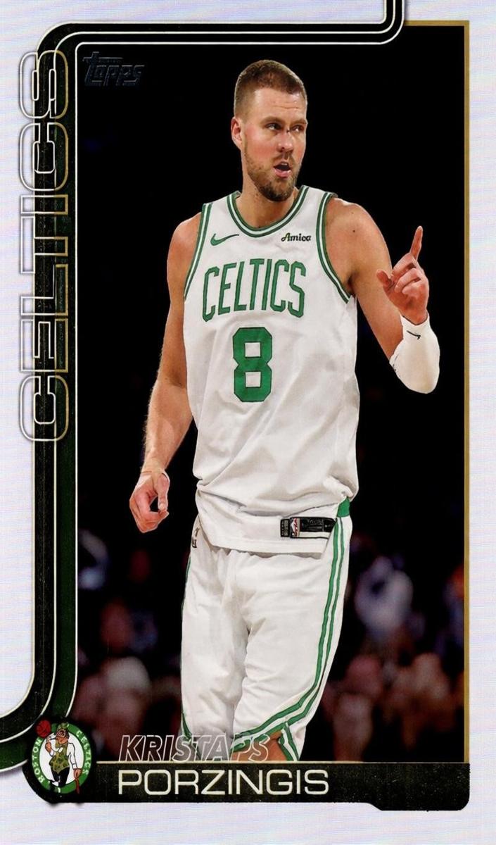 Kristaps Porzingis 2025 Topps Basketball card
