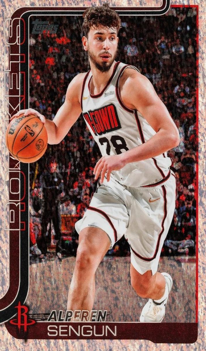 Alperen Sengun 2025 Topps Basketball card