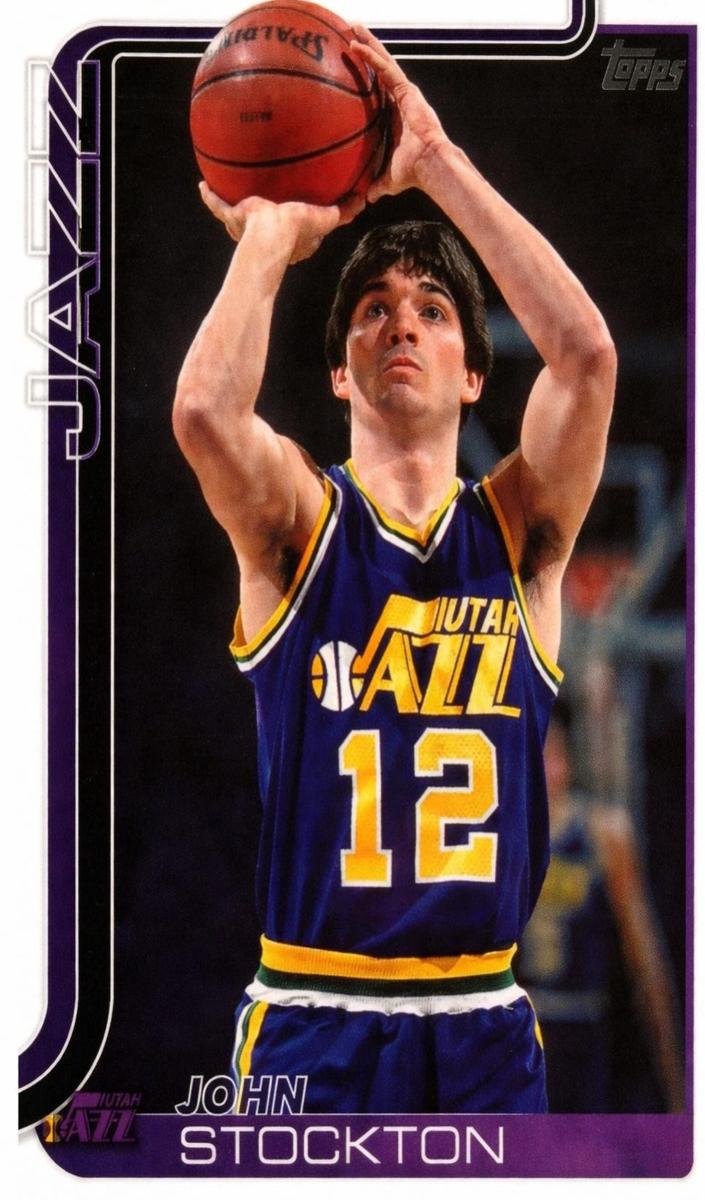 John Stockton 2025 Topps Basketball card