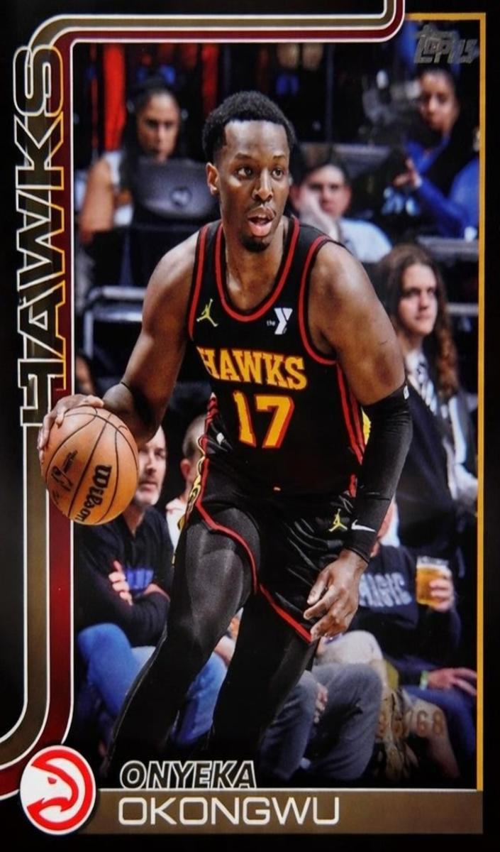 Onyeka Okongwu 2025 Topps Basketball card