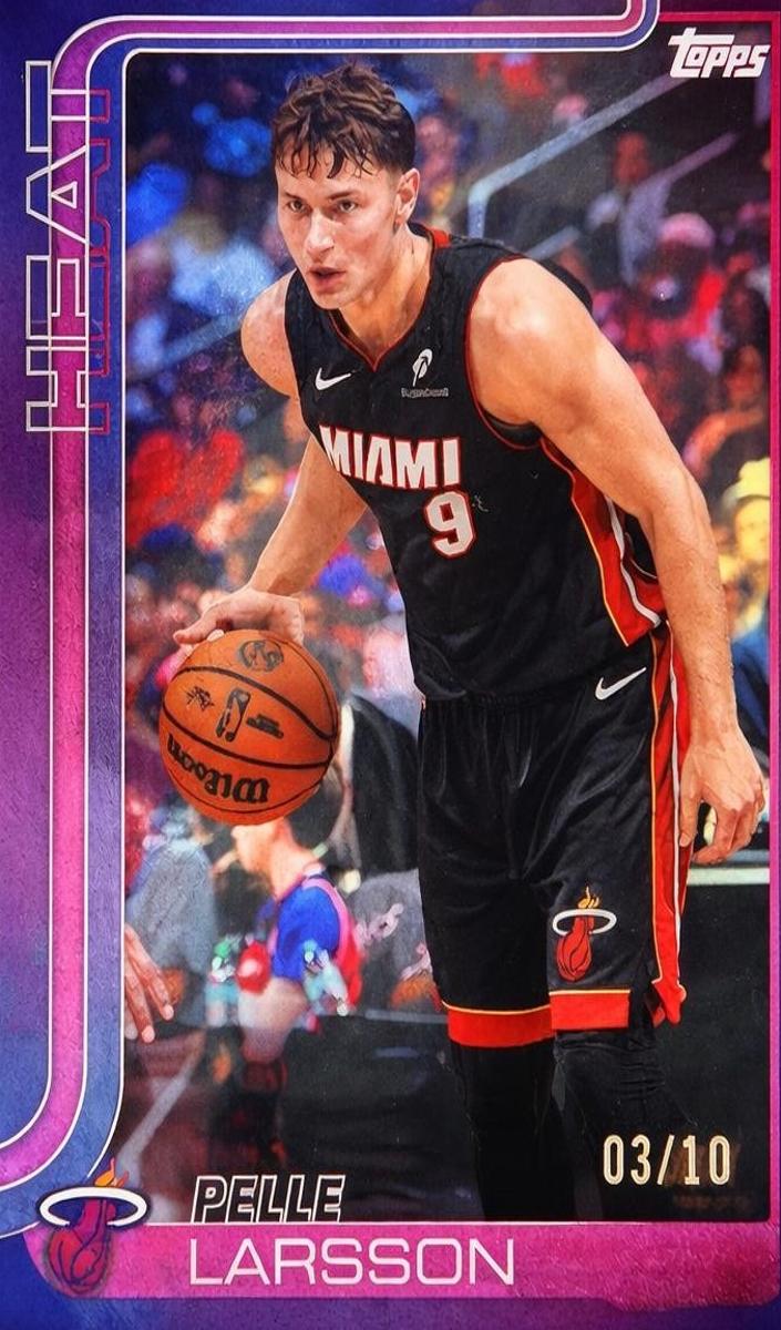 Pelle Larsson 2025 Topps Basketball card