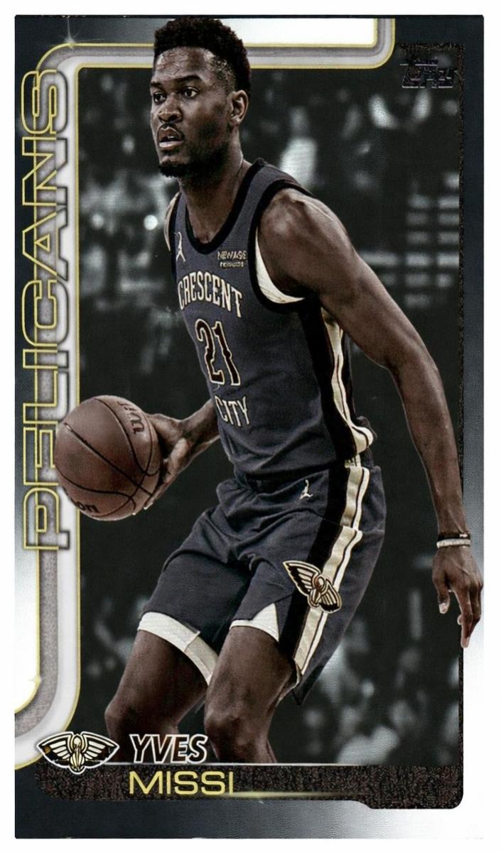 Yves Missi 2025 Topps Basketball card