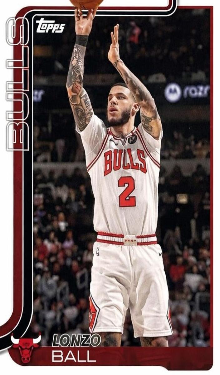 Lonzo Ball 2025 Topps Basketball card