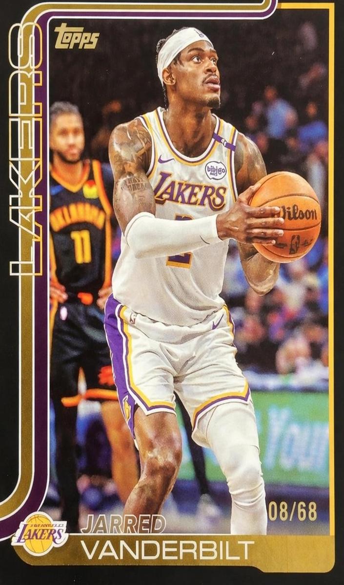 Jarred Vanderbilt 2025 Topps Basketball card