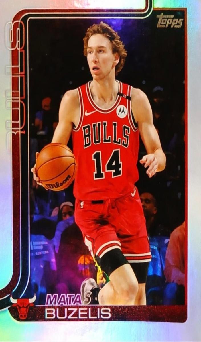 Matas Buzelis 2025 Topps Basketball card