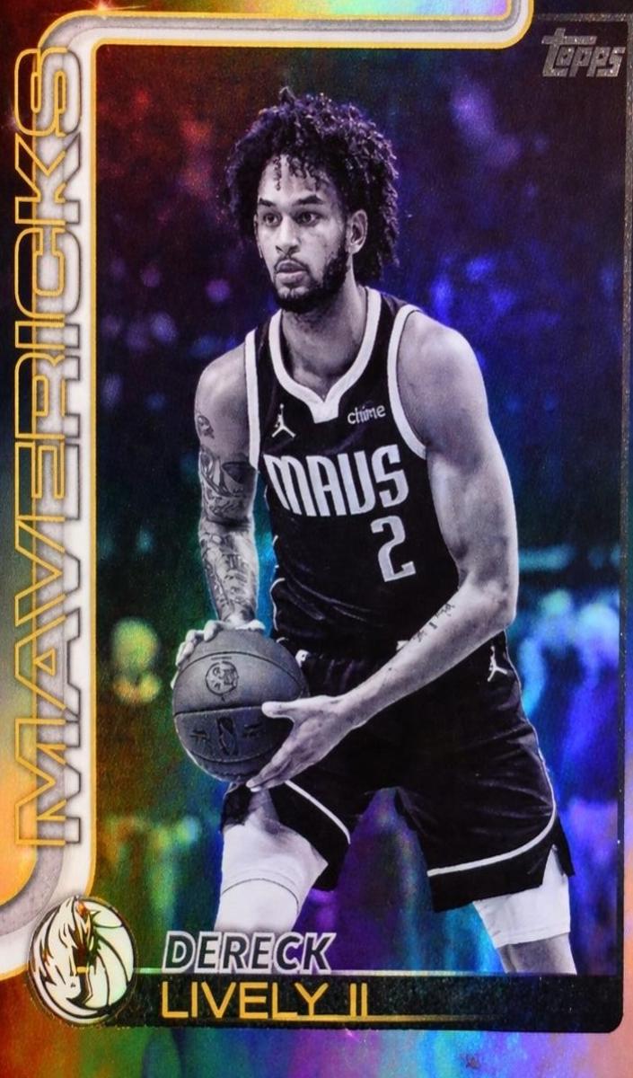 Dereck Lively II 2025 Topps Basketball card