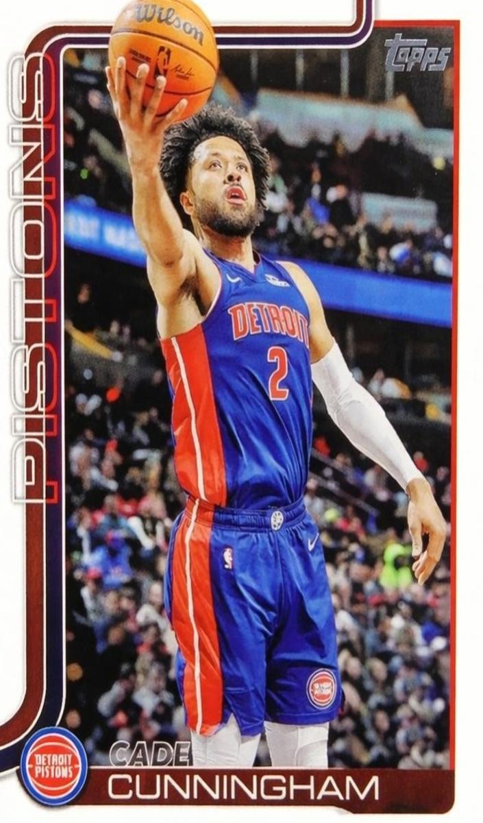 Cade Cunningham 2025 Topps Basketball card