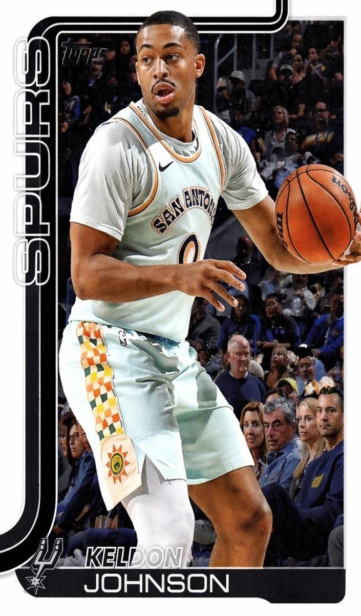 Keldon Johnson 2025 Topps Basketball card