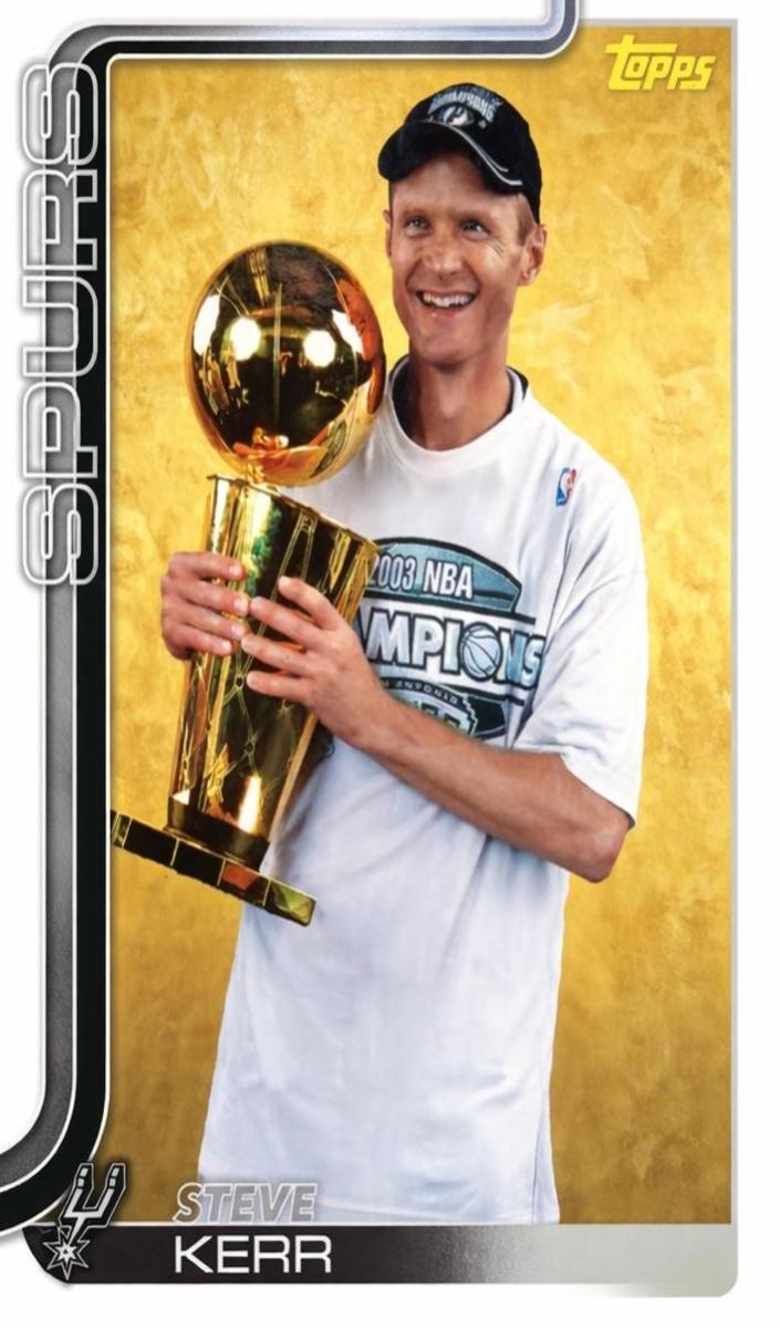 Steve Kerr 2025 Topps Basketball card