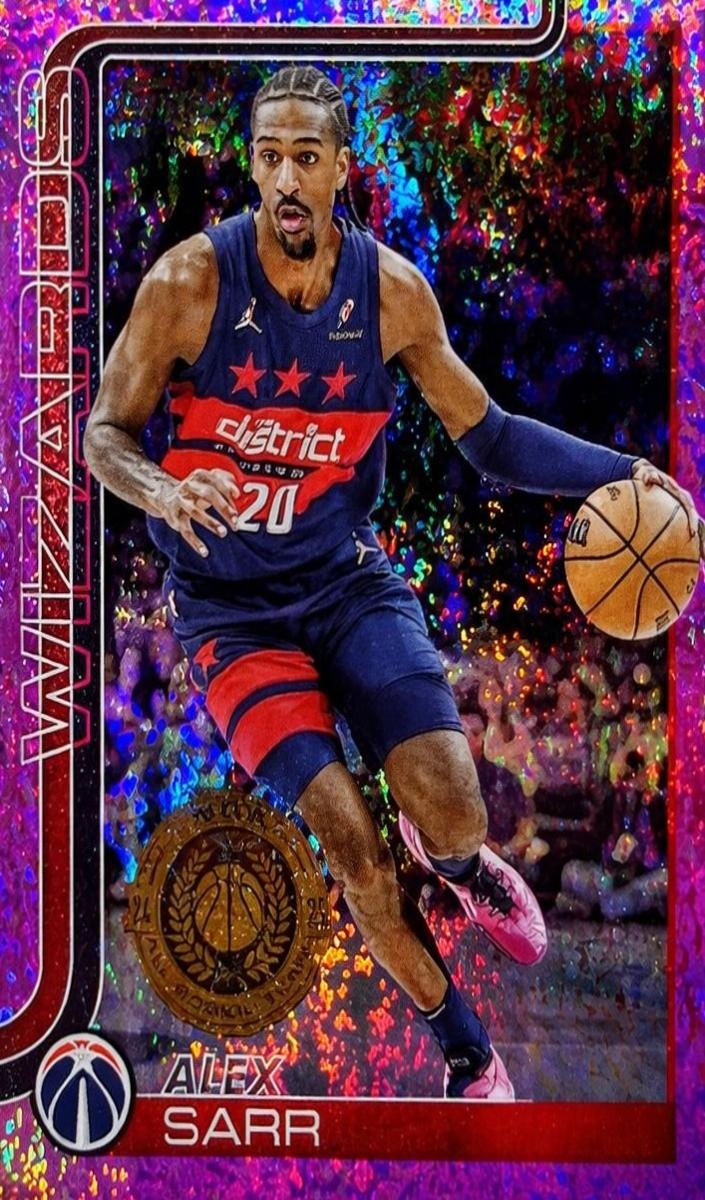Alex Sarr 2025 Topps Basketball card