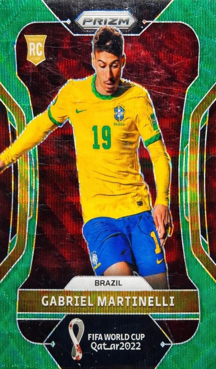 2022 Gabriel Martinelli [Prizms Green Wave] #29