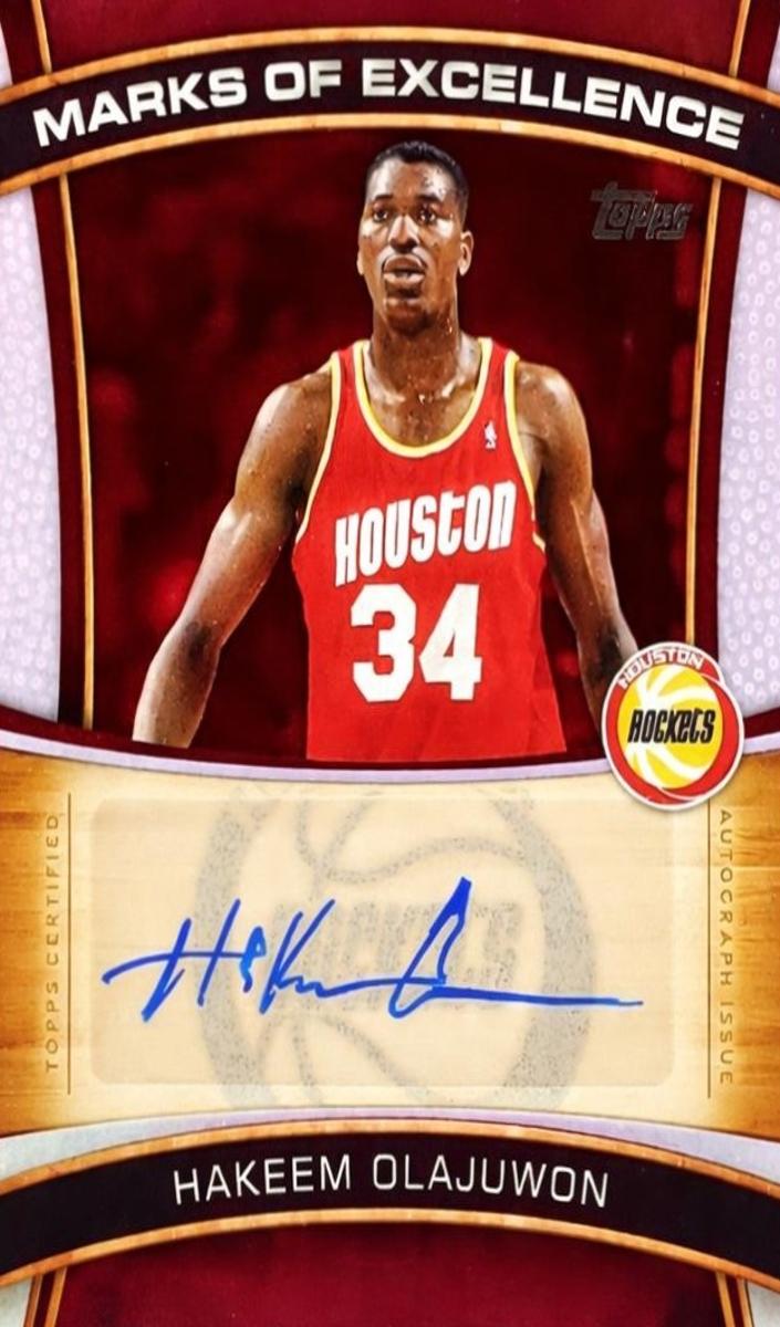 Hakeem Olajuwon 2025 Topps Basketball card