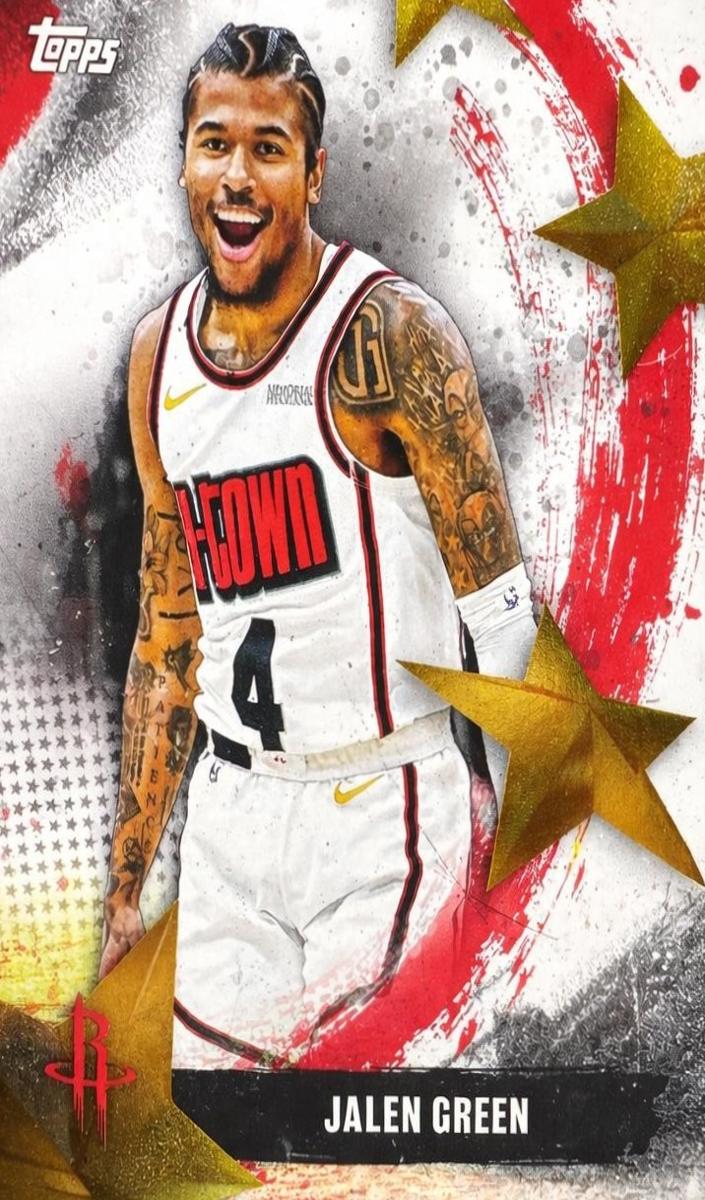 Jalen Green 2025 Topps Basketball card