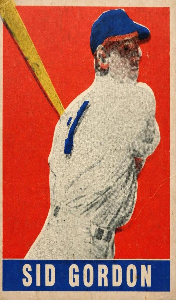 1948 Leaf Sid Gordon #131 card