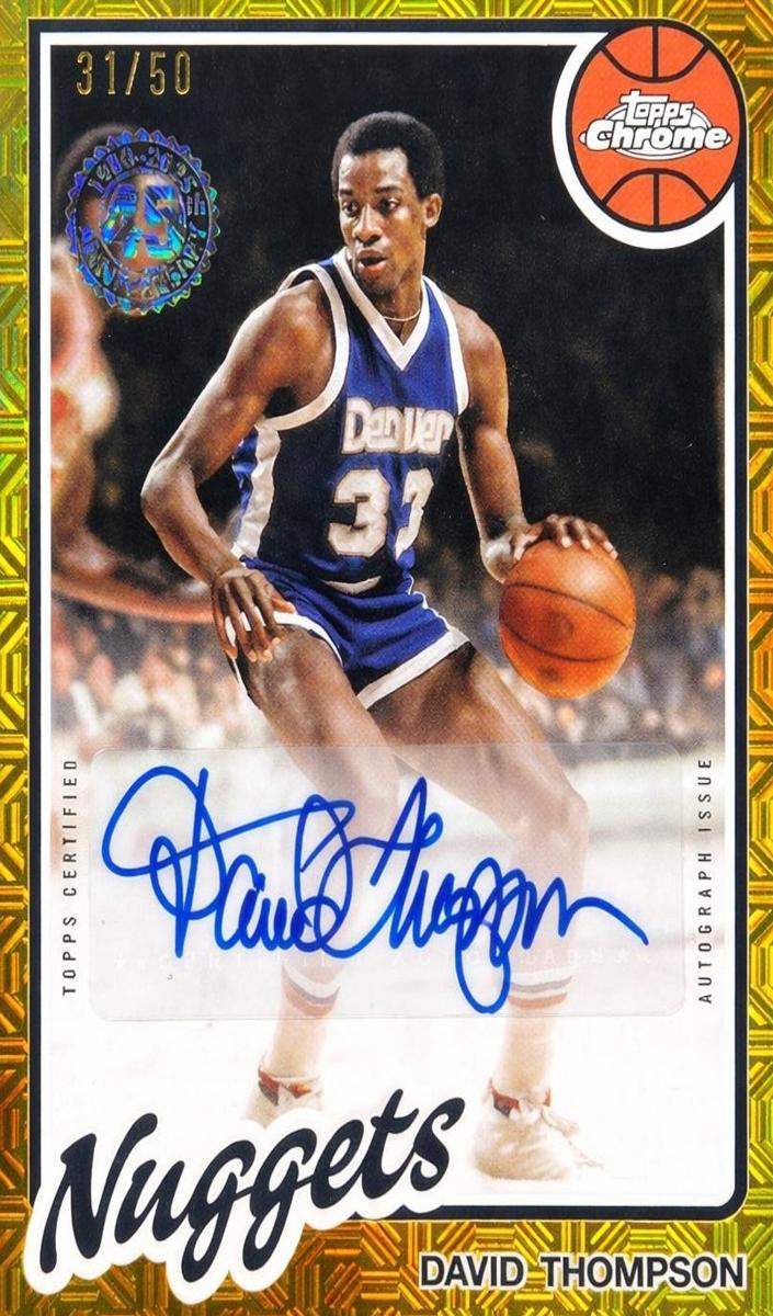 David Thompson 2025 Topps Basketball card