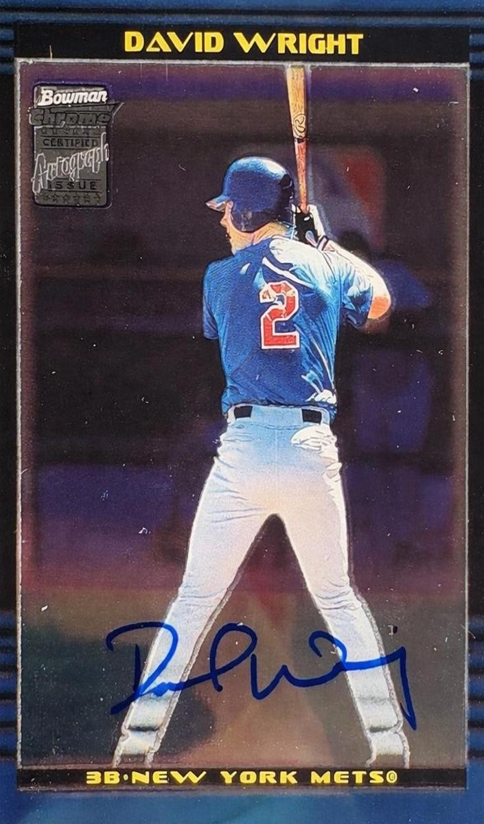 2002 David Wright [Autographed] #385