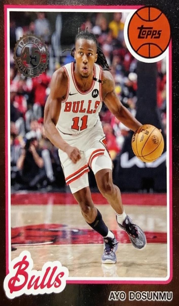 Ayo Dosunmu 2025 Topps Basketball card