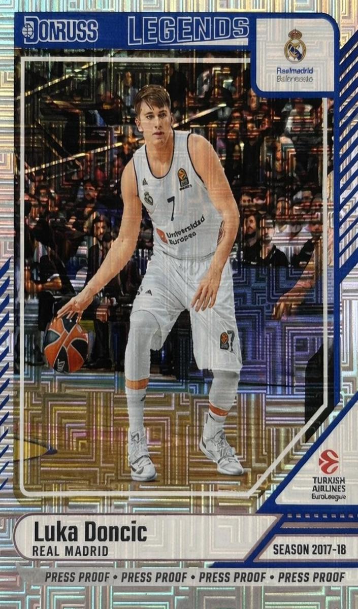 2024 Donruss Turkish Airlines EuroLeague Luka Doncic #162 card