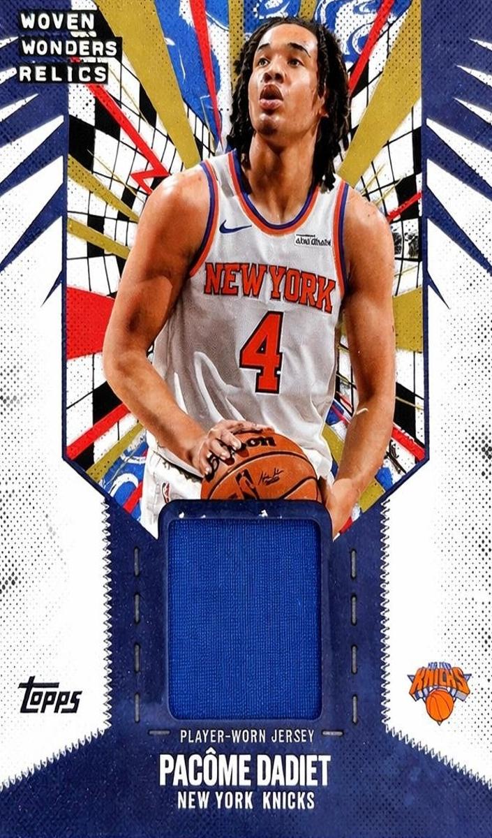 Pacome Dadiet 2025 Topps Basketball card