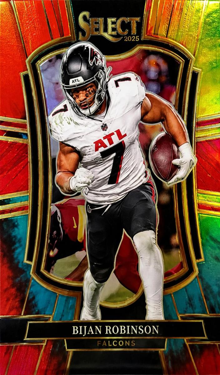 Bijan Robinson 2025 Select Football card