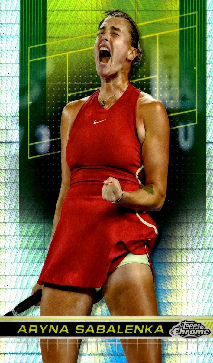 2024 Topps Chrome Aryna Sabalenka #21 card