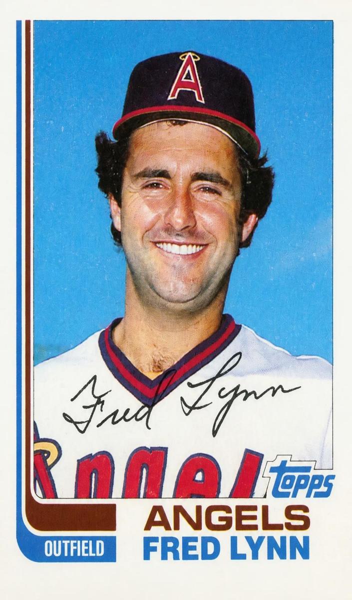 1982 Topps Fred Lynn #251 card