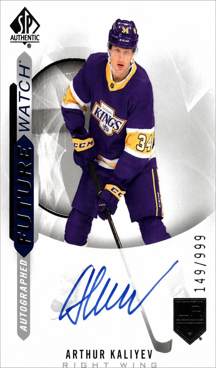 2020 SP Authentic Arthur Kaliyev #215 card
